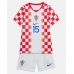 Kroatien Mario Pasalic #15 Hemmakläder Barn VM 2026 Kortärmad (+ Korta byxor)
